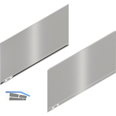 BLUM LEGRABOX special edition Dekorelement H�he F, NL 450 mm, INOX