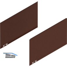 BLUM LEGRABOX special edition Dekorelement H�he F, NL 400 mm, Noble Rust