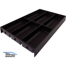 BLUM AMBIA-LINE Besteckeinsatz NL500mm,B300mm, Stahl Carbonschwarz