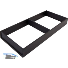BLUM AMBIA-LINE Schubkastenrahmen breit, NL500mm, Stahl Carbonschwarz matt