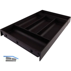 BLUM AMBIA-LINE Besteckeinsatz NL550mm,B300mm, Stahl Carbonschwarz