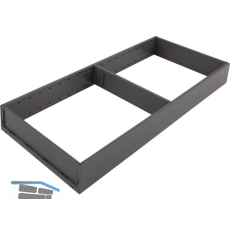 BLUM AMBIA-LINE Schubkastenrahmen breit, NL550mm, Stahl Carbonschwarz matt
