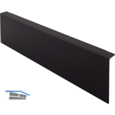 BLUM AMBIA-LINE Holzr�ckwandadapter. H�he M, B242 mm, Stahl Carbonschwarz