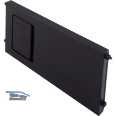 BLUM AMBIA-LINE Querteiler zu Schubkastenrahmen schmal, B100mm, KS Carbonschwarz