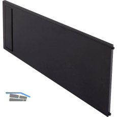 BLUM AMBIA-LINE Querteiler Frontauszugsrahmen, B242mm, KS Carbonschwarz