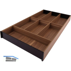 BLUM AMBIA-LINE Besteckeinsatz NL600mm,B300mm, Tennessee Nuss