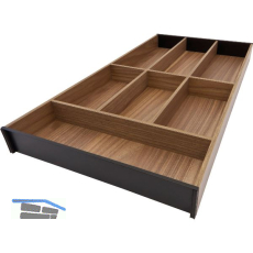 BLUM AMBIA-LINE Besteckeinsatz NL650mm,B300mm, Tennessee Nuss