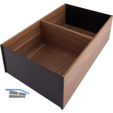 BLUM AMBIA-LINE Frontauszugsrahmen, ab NL400mm, B218mm, Tennessee Nuss