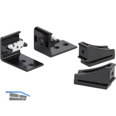 SERVETTO Fronthalter Papillon schwarz