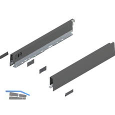 BLUM MERIVOBOX Zarge H�he N, NL 400, Oriongrau-matt