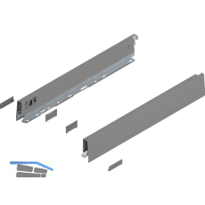 BLUM MERIVOBOX Zarge H�he N, NL 450, Indiumgrau-matt