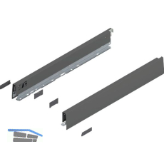 BLUM MERIVOBOX Zarge H�he N, NL 500, Oriongrau-matt