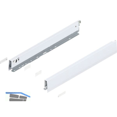 BLUM MERIVOBOX Zarge H�he N, NL 500, Seidenwei�-matt