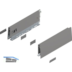 BLUM MERIVOBOX Zarge H�he M, NL 270, Indiumgrau-matt