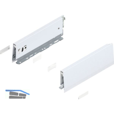 BLUM MERIVOBOX Zarge H�he M, NL 270, Seidenwei�-matt