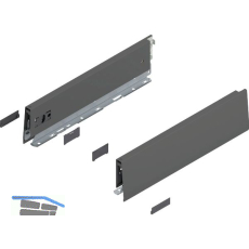 BLUM MERIVOBOX Zarge H�he M, NL 350, Oriongrau-matt