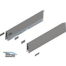 BLUM MERIVOBOX Zarge H�he M, NL 450, Indiumgrau-matt