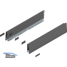 BLUM MERIVOBOX Zarge H�he M, NL 450, Oriongrau-matt