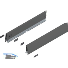 BLUM MERIVOBOX Zarge H�he M, NL 500, Oriongrau-matt