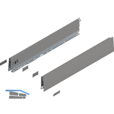 BLUM MERIVOBOX Zarge H�he M, NL 550, Indiumgrau-matt