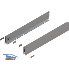 BLUM MERIVOBOX Zarge H�he M, NL 600, Indiumgrau-matt