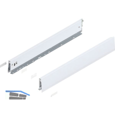 BLUM MERIVOBOX Zarge H�he M, NL 600, Seidenwei�-matt