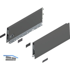 BLUM MERIVOBOX Zarge H�he K, NL 350, Oriongrau-matt