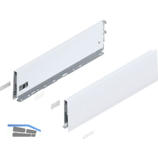 BLUM MERIVOBOX Zarge H�he K, NL 450, Seidenwei�-matt