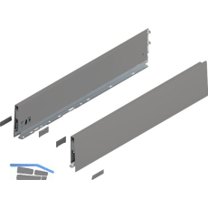 BLUM MERIVOBOX Zarge H�he K, NL 600, Indiumgrau-matt