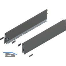 BLUM MERIVOBOX Zarge H�he K, NL 600, Oriongrau-matt