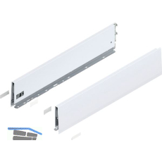 BLUM MERIVOBOX Zarge H�he K, NL 600, Seidenwei�-matt