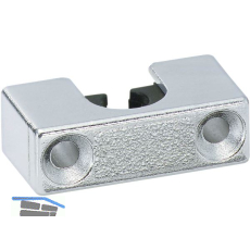 JUNIE Stangenf�hrung � 6 mm zum Aufschrauben, Stahl vernickelt