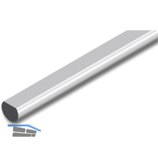 HEKNA Drehstange � 6 mm, L 2100 mm, Stahl vernickelt