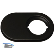 HEKNA Anschlagplatte 512, Zamak schwarz