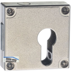 JUNIE 7405 Zylinder-Kastenschloss Dornma� 40 mm, Messing vernickelt