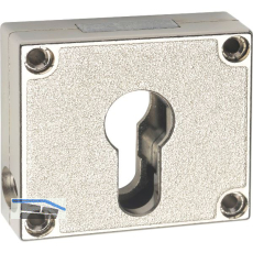 JUNIE 7445 Zylinder-Kastenschloss Dornma� 25 mm, Messing vernickelt