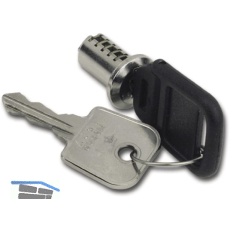 HEKNA Zylinder-Wechselkerne, Sperre 1551, Zamak vernickelt