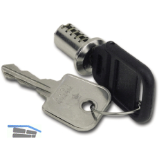 HEKNA Zylinder-Wechselkerne, Sperre 1555, Zamak vernickelt