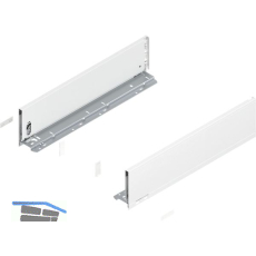 BLUM LEGRABOX pure SET H�he K, BLUMOTION S, 40kg, NL 300, Seidenwei�