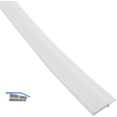 REHAU Schlagleiste mit weicher Lippe,selbstklebend L 2500mm,Kunststoff wei�