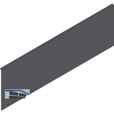 BLUM LEGRABOX Abdeckkappe aussen, oriongrau