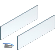 BLUM LEGRABOX free Einschubelement Seite, NL 500 mm, Glas klar