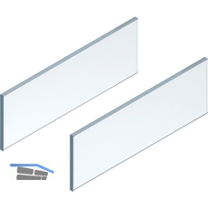 BLUM LEGRABOX free Einschubelement Seite, NL 550 mm, Glas klar