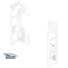 BLUM LEGRABOX Holzr�ckwandhalter H�he M, Seidenwei�-matt