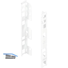 BLUM LEGRABOX Holzr�ckwandhalter H�he C, Seidenwei�-matt