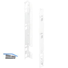 BLUM LEGRABOX Holzr�ckwandhalter H�he F, Seidenwei�-matt