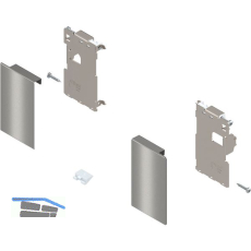 BLUM LEGRABOX Fronthalter Innenschubkasten H�he M, INOX (Anti-Fingerprint)