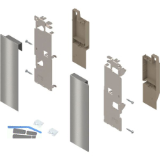 BLUM LEGRABOX Fronthalter Innenauszug mit Reling H�he C, INOX