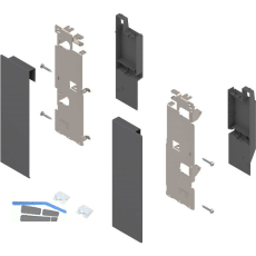 BLUM LEGRABOX Fronthalter Innenauszug mit Reling H�he C, Oriongrau