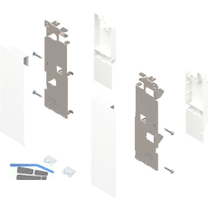 BLUM LEGRABOX Fronthalter Innenauszug mit Reling H�he C, Seidenwei�